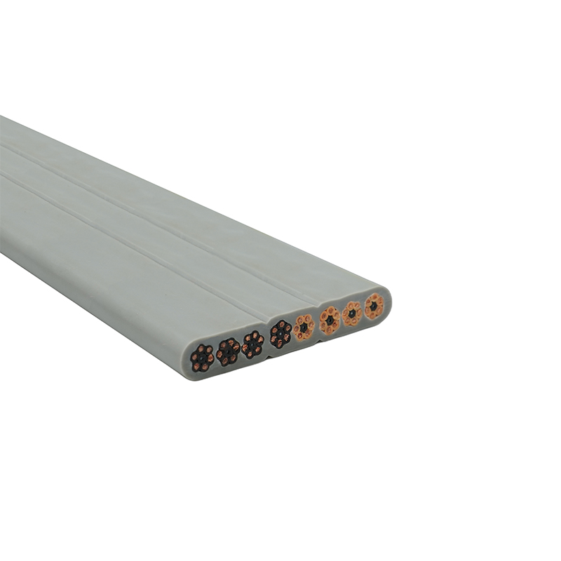 Rézmagos PVC szigetelésű PVC köpenyű liftlapos kábel