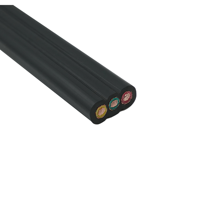 Rézmagos PVC szigetelésű PVC köpenyű, árnyékolt liftkábel