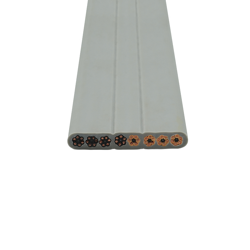 Rézmagos PVC szigetelésű PVC köpenyű liftlapos kábel