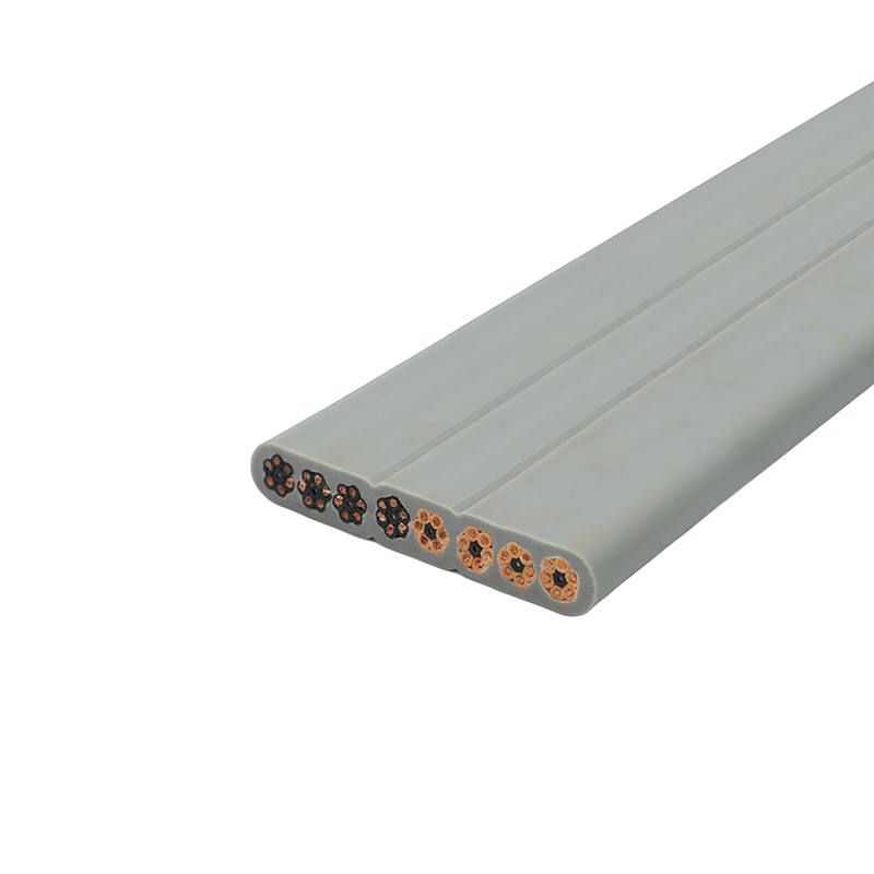 Rézmagos PVC szigetelésű PVC köpenyű liftlapos kábel