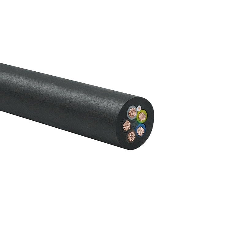 Erős áramerősségű EV töltőkábel töltőcölöpökhöz (5×6+1×0,5)