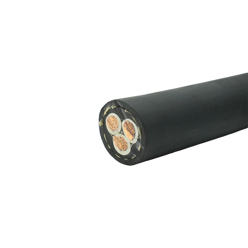 Nagy teherbírású kültéri olajálló, rugalmas gumikábel